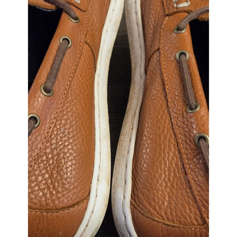 Cole Haan Leather Boat Shoes Mens Size 11 Brown